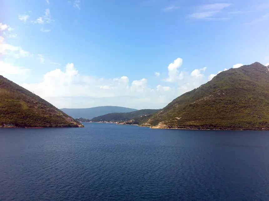 Kotor San Giovanni Kalesi Manzara Noktasında