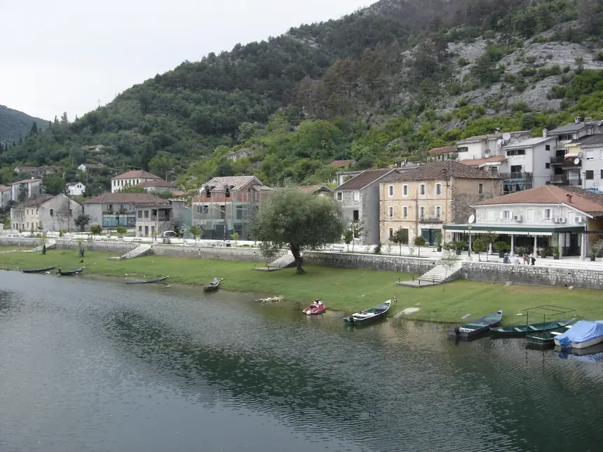 Podgorica Rijeka Crnojevića Kanyonunda Tekne